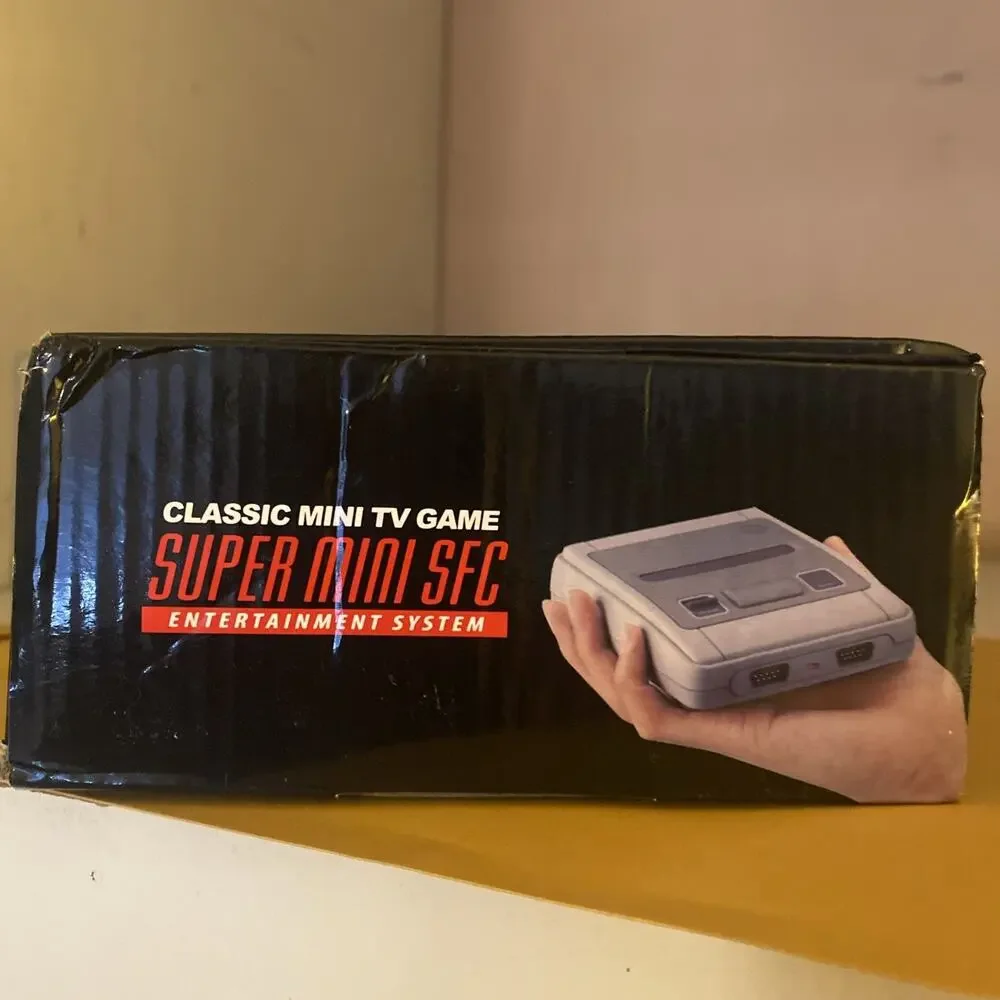 NEW CLASSIC MINI TV GAME SUPER MINI SFC IN BOX FREE SHIPPING.